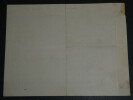 Henri ROCHEFORT - FEUILLE DE ROUTE AUTOGRAPHE SIGN&Eacute;E, 1886, Sainte-Barbe. Henri ROCHEFORT