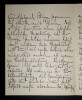ERIKA VON WATZDORF-BACHOFF LETTRE AUTOGRAPHE DATEE DU 22 MAI 1912 DE 4 PAGES. Erika Von Watzdorf-Bachoff