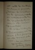 LETTRE AUTOGRAPHE SIGN&Eacute;E, 1905. Juliette Adam
