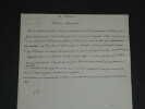 Jean Bouchotte Note autographe "Comit&eacute; du Salut Public" R&eacute;volution Terreur 1793. Jean Bouchotte