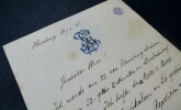 GUNGL Joseph - LETTRE AUTOGRAPHE SIGNEE, REDIGEE EN ALLEMAND, HAMBURG 1881. Joseph Gungl