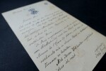 GUNGL Joseph - LETTRE AUTOGRAPHE SIGNEE, REDIGEE EN ALLEMAND, HAMBURG 1881. Joseph Gungl