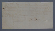 Lettre autographe sign&eacute;e de DAZINCOURT. Joseph-Jean-Baptiste ALBOUY, dit DAZINCOURT