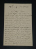 &Eacute;mile BERGERAT - LETTRE AUTOGRAPHE SIGN&Eacute;E &Agrave; COQUELIN A&Icirc;N&Eacute; - 2 pages 1891. &Eacute;mile BERGERAT