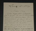 &Eacute;mile BERGERAT - LETTRE AUTOGRAPHE SIGN&Eacute;E &Agrave; COQUELIN A&Icirc;N&Eacute; - 2 pages 1891. &Eacute;mile BERGERAT