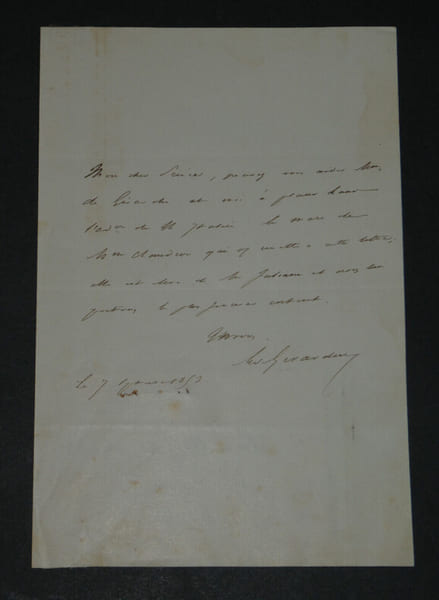 &Eacute;mile de GIRARDIN, Homme politique - LETTRE AUTOGRAPHE SIGN&Eacute;E &Agrave; UN PRINCE, 1853. &Eacute;mile de GIRARDIN