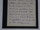 DANBE Jules - LETTRE AUTOGRAPHE SIGN&Eacute;E, VICHY 1902. Jules Danb&eacute;