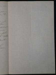 A. LOISON - Lettre Autographe signée, secrétaire du marquis d'Osmond