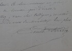 &Eacute;mile PERRIN, Peintre - LETTRE AUTOGRAPHE SIGN&Eacute;E, 1881. &Eacute;mile PERRIN