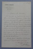 &Eacute;mile PERRIN, Peintre - LETTRE AUTOGRAPHE SIGN&Eacute;E, 1882. &Eacute;mile PERRIN