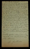 Generoso GALLUCCI - CARTE AUTOGRAPHE SIGN&Eacute;E A Charles-Ange LAISANT, Paris, 1896. Generoso GALLUCCI