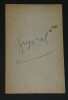 Guy VIAL - Carte publicitaire autographe sign&eacute;e. Guy VIAL