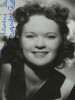 Jacqueline CADET, actrice - Photographie autographe sign&eacute;e et d&eacute;dicac&eacute;e. Jacqueline CADET