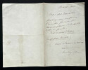 Emilien PACINI, Libr&eacute;ttiste - LETTRE AUTOGRAPHE SIGN&Eacute;E. Emilien PACINI
