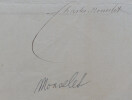 Charles MONSELET, &Eacute;crivain - LETTRE AUTOGRAPHE SIGN&Eacute;E DATEE DU 24 AVRIL 1885. Charles MONSELET