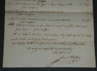 Franz H&Uuml;NTEN Compositeur et pianiste - LETTRE AUTOGRAPHE SIGN&Eacute;E &Agrave; Heugel 1851. Franz H&Uuml;NTEN