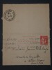 Denys PUECH - Lettre autographe sign&eacute;e adress&eacute;e &agrave; Jeanne [Delahaye], Nice, 1936. Denys Puech