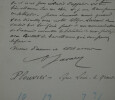 Paul-&Eacute;mile JAVARY, Ing&eacute;nieur - LETTRE AUTOGRAPHE SIGN&Eacute;E &agrave; Charles-Ange LAISANT. Paul-&Eacute;mile JAVARY