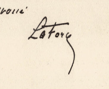 Auguste Nompar de Caumont, duc de La Force - Lettre autographe signée à Thierry Maulnier – Éloge d'Henri IV, Louis XIII et Richelieu – 1949