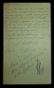 Generoso GALLUCCI - CARTE AUTOGRAPHE SIGN&Eacute;E A Charles-Ange LAISANT, Paris, 1900. Generoso GALLUCCI