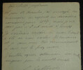 Generoso GALLUCCI - CARTE AUTOGRAPHE SIGN&Eacute;E A Charles-Ange LAISANT, Paris, 1900. Generoso GALLUCCI