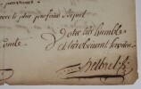 LETTRE DE CHANGE SIGN&Eacute;E, AVOCAT MOISSAC, 1782. DELBREL Pierre