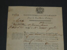 Reconnaissance de d&eacute;claration pour la Contribution Patriotique - 1791. Sieur Lertelle