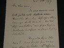 Robert William GENESE - LETTRE AUTOGRAPHE SIGN&Eacute;E, 1899. Robert William GENESE