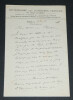Henry LYONNET, &eacute;crivain - LETTRE AUTOGRAPHE SIGN&Eacute;E &Agrave; Henri CHENU, 1928. Henry LYONNET