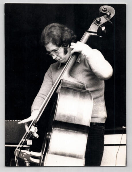 Grande Photographie du violoncelliste Antonangeli Ennio noir et blanc d'&eacute;poque. Antonangeli Ennio