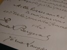 LETTRE AUTOGRAPHE SIGN&Eacute;E &Agrave; Louis GRANDERAX, JOACHIM MURAT, 1898. BERGERAT Emile