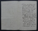 Auguste CHAPUIS, compositeur - LETTRE AUTOGRAPHE SIGN&Eacute;E DE 3 PAGES, 1909. Auguste CHAPUIS