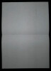 Jacques CHABAN-DELMAS - TAPUSCRIT SIGN&Eacute;E destin&eacute; &agrave; "La Cartoucherie", 1996. Jacques CHABAN-DELMAS