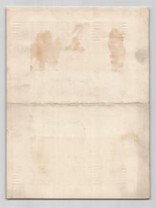 Adolphe Léon Willette - Billet autographe signé de félicitations à G. Hoentschel