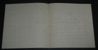 Jean Wladimir BIENSTOCK - LETTRE AUTOGRAPHE &agrave; Aur&eacute;lien LUGN&Eacute;-POE, 2 pages. BIENSTOCK, Jean Wladimir