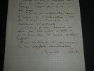 Corneille L. LANDR&Eacute; - LETTRE AUTOGRAPHE SIGN&Eacute;E, 1879, Dordrecht. Corneille L. LANDR&Eacute;
