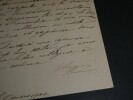 Giulio LAZZERI, Math&eacute;maticien - LETTRE AUTOGRAPHE SIGN&Eacute;E A C.A. LAISANT, 1908. Giulio LAZZERI