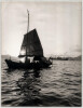 Photographie argentique Ann&eacute;es 60 Hong Kong Jonque traditionnelle 20,9 x 27,3 cm. Raymond Darolle / Photo Europress