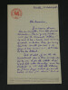 Paul Collet - Lettre autographe sign&eacute;e - Amiens et Nivelles - 1928. Paul COLLET