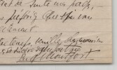 Eug&egrave;ne Montfort - Lettre autographe sign&eacute;e &agrave; Mr Descaves "Antimilitariste" 1902. Eug&egrave;ne Montfort