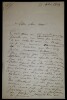 SALOMON Hector - LETTRE AUTOGRAPHE SIGN&Eacute;E, OP&Eacute;RA COMIQUE, PARIS, 1869. Hector Salomon