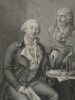Charles-Marie BOUTON, Peintre, GRAVURE AUTOUR DE MOLI&Egrave;RE. Charles-Marie BOUTON