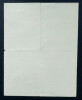 Pierre BLANCHAR - Tapuscrit sign&eacute; adress&eacute; &agrave; Lucienne FAVRE, 26 ao&ucirc;t 1939. Pierre Blanchar