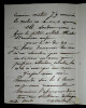 M&eacute;lanie WALDOR - Lettre autographe sign&eacute;e. M&eacute;lanie Waldor