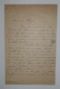CELEGA Nicolo - LETTRE AUTOGRAPHE SIGNEE, EPREUVES, MUSIQUE, MILAN 1896. Nicolo Celega