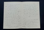 LETTRE AUTOGRAPHE SIGN&Eacute;E &Agrave; Louis GALLET, "Le Pompon" 1881. Etienne H&eacute;mery