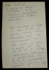 Paul REBOUX, Ecrivain - LETTRE AUTOGRAPHE SIGN&Eacute;E, 1946. Paul Reboux