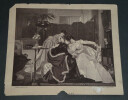 Charles MARCHAL - Deux photographies au format cabinet, Printemps et Le secret. Charles MARCHAL