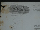 Connaissement Maritime 1864, de Bordeaux &agrave; Rouen vin rouge Navire Saint Joseph. 