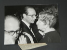 Photographie noir et Blanc d'&eacute;poque ann&eacute;es 70 AFP Jacques CHIRAC Bal d'Avril 78. AFP